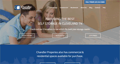 Desktop Screenshot of chandler-property.com
